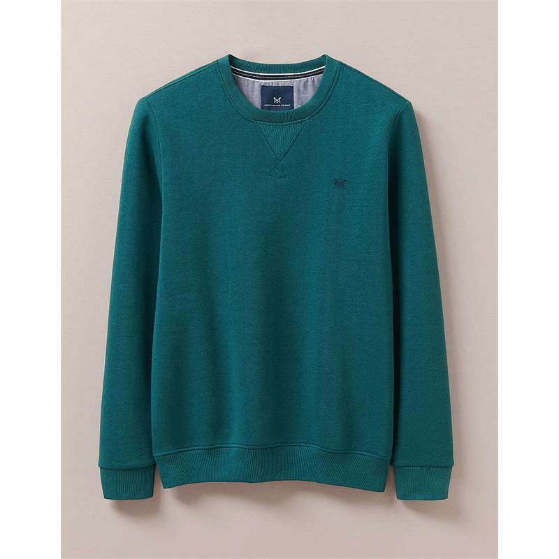 Crew Clothing Mens Baddesley Crew Sweat-1